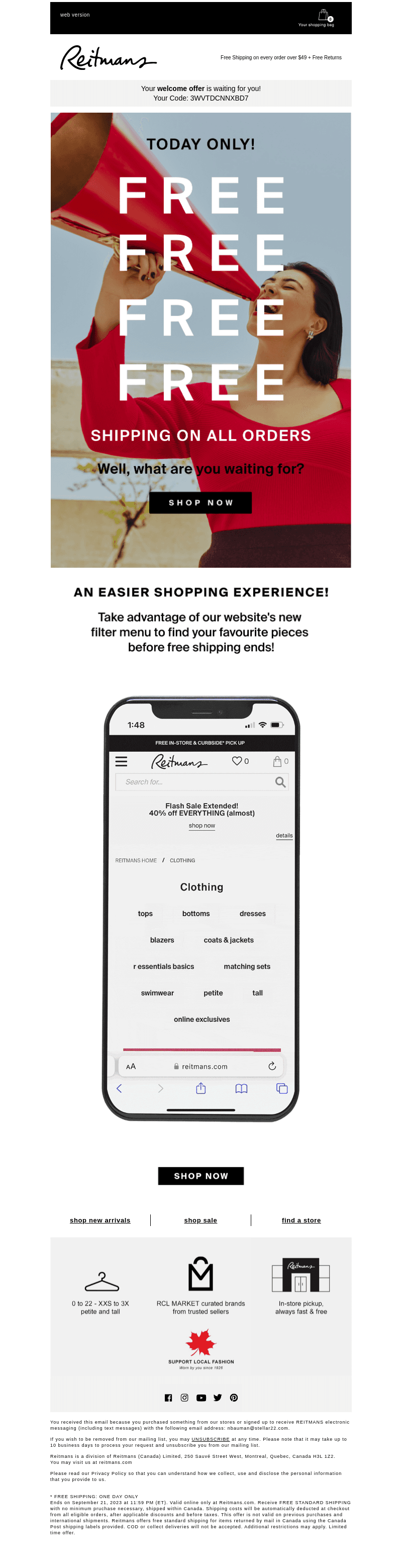 📦 3,2,1… FREE shipping on all orders!