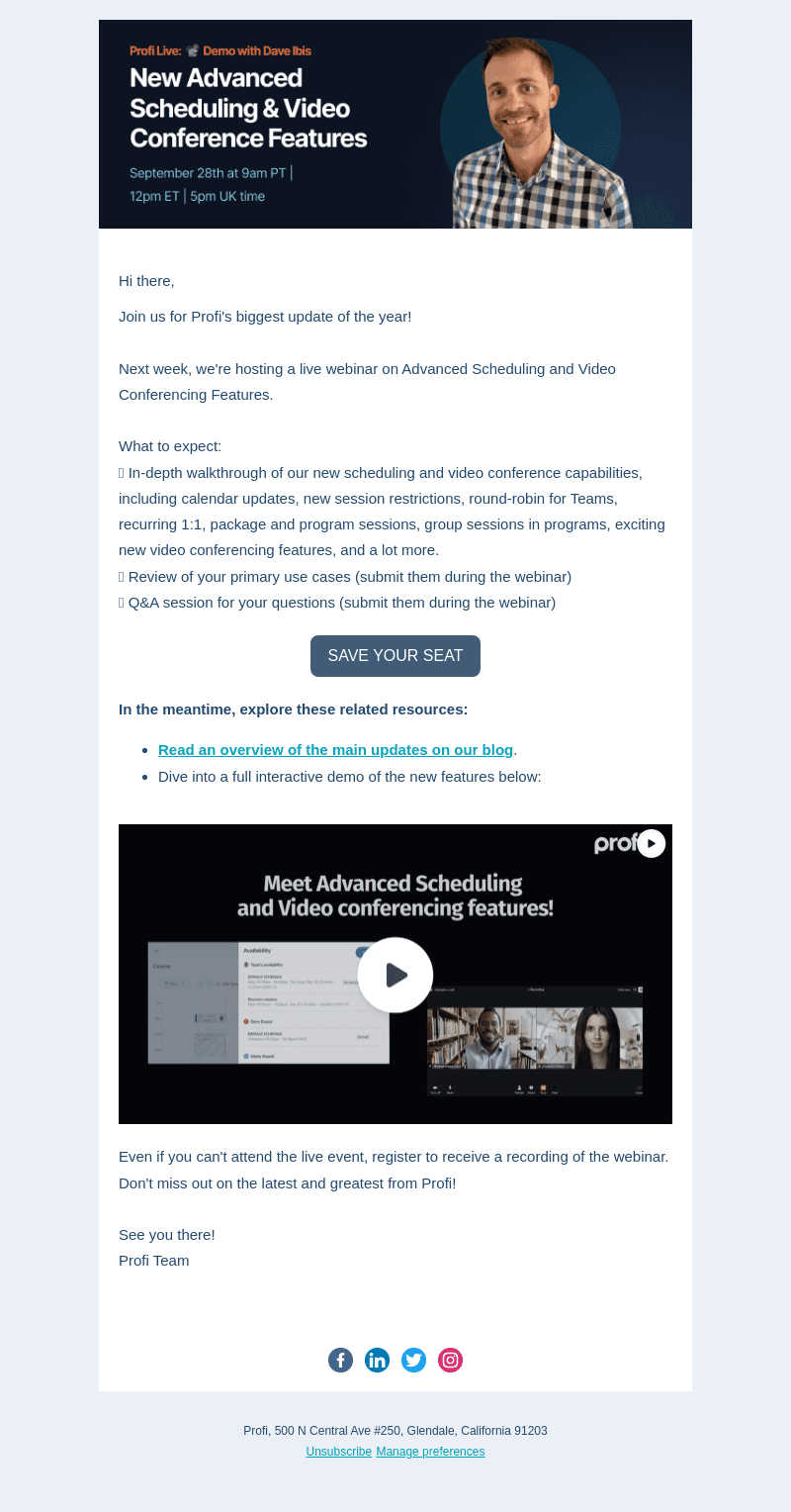 Profi email from Thu, Sep 21, 2023