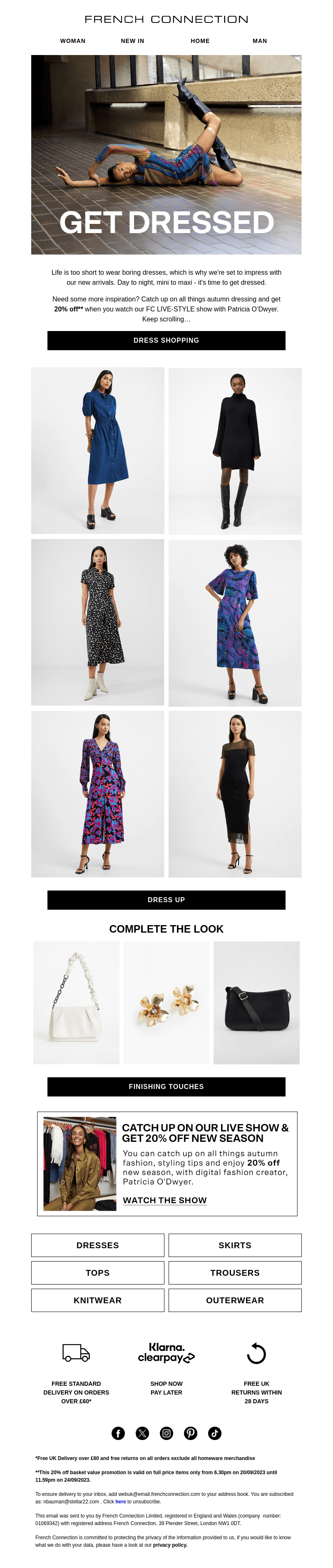 That new dress feeling this way…