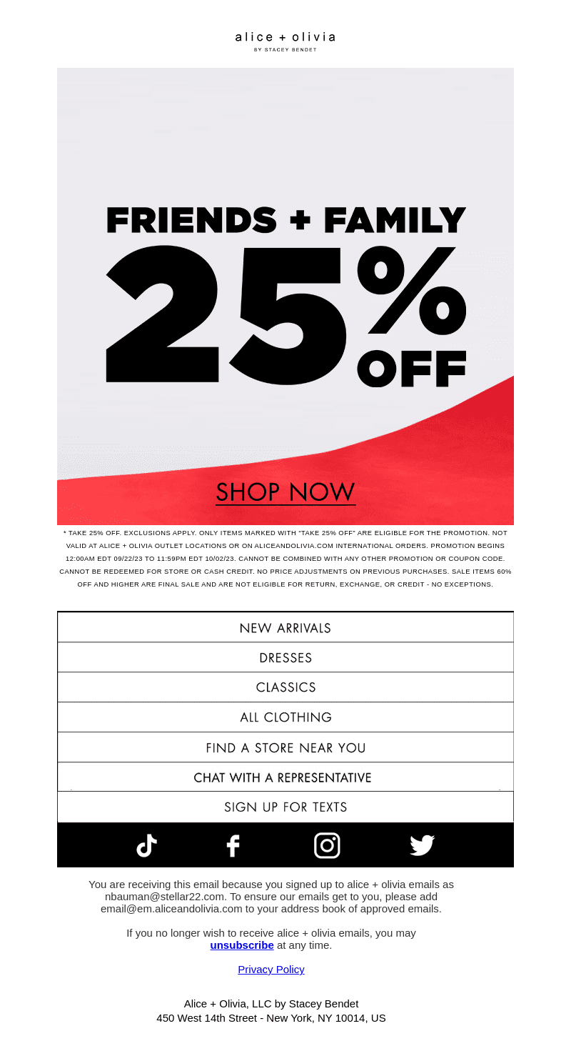 25% Off Starts NOW!!! 🎉