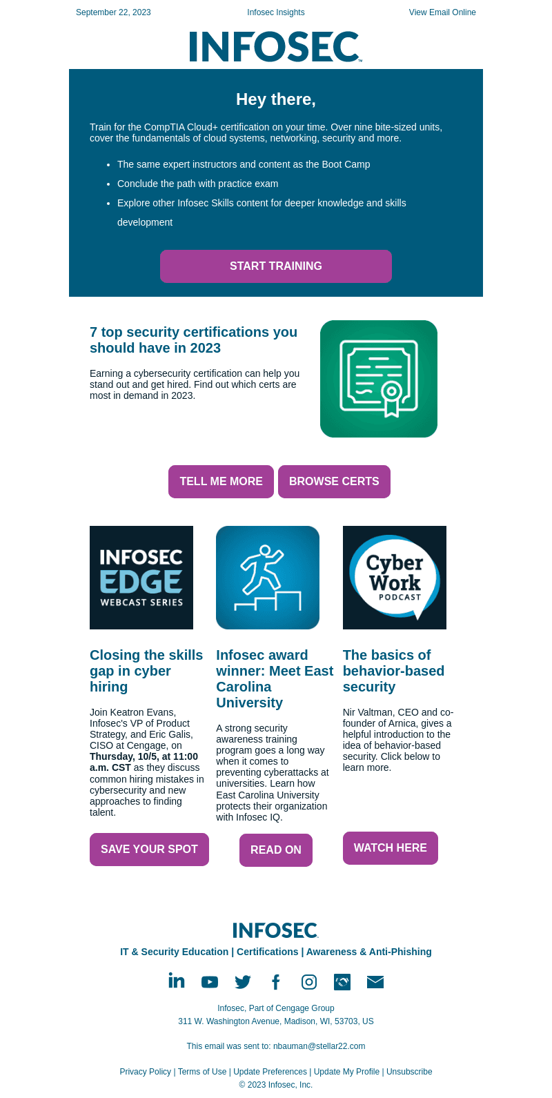 Cloud+ Training at Your Own Pace