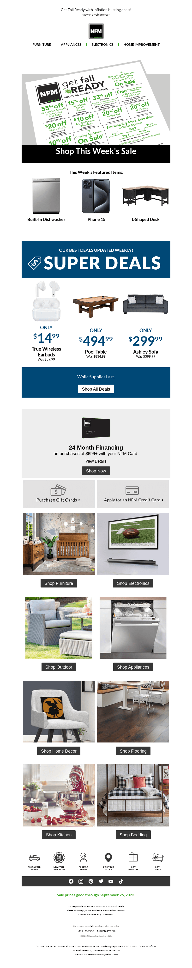 Your weekly ad has arrived!