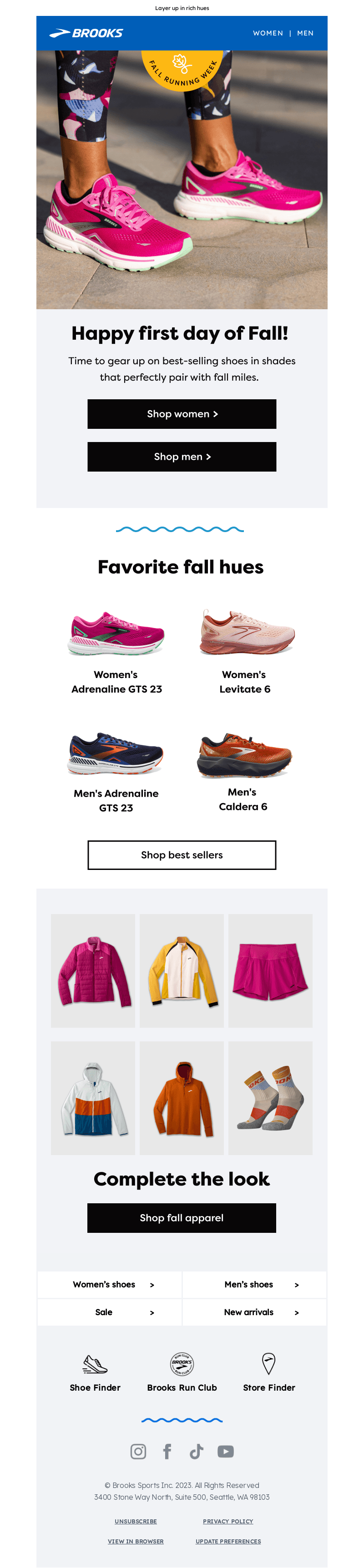 Friday - Fall Running Week: Autumn colors