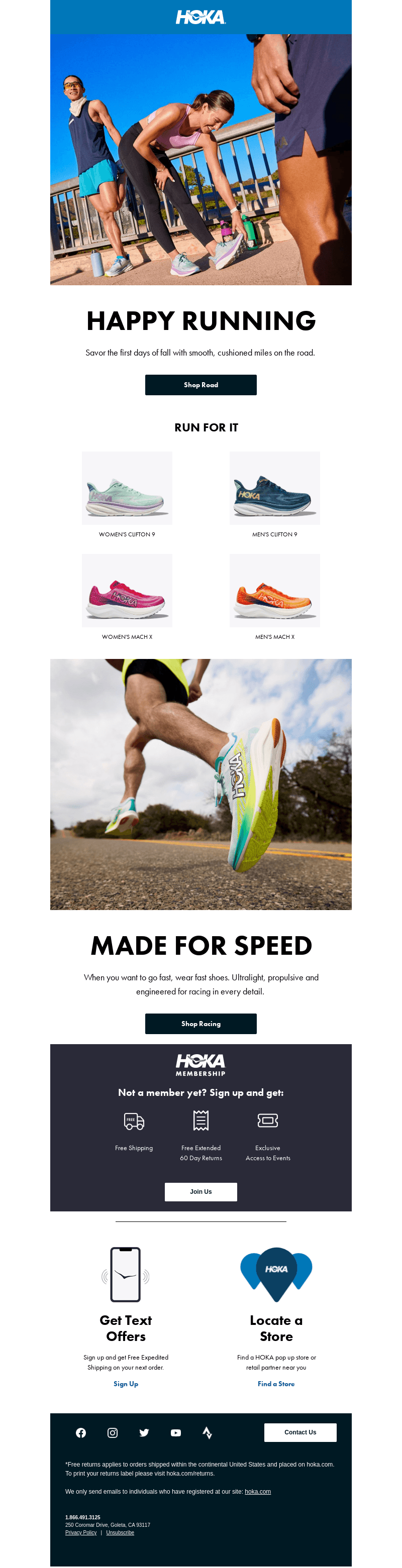 Give your run an upgrade