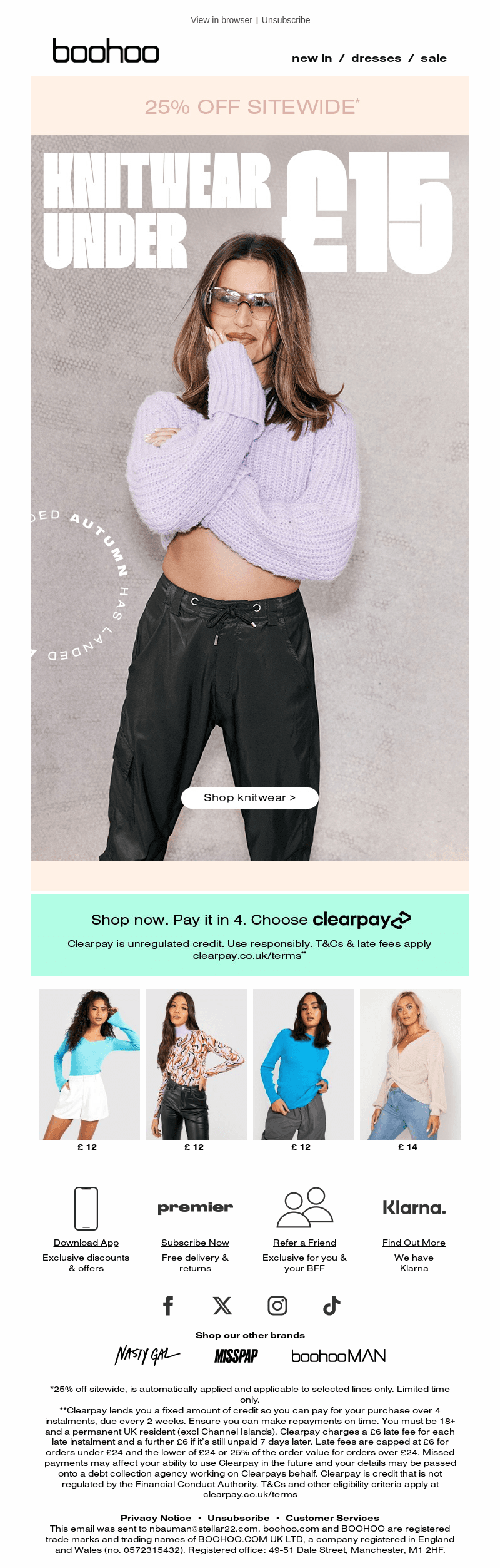 Incoming 📣 Knits Under £15 📣