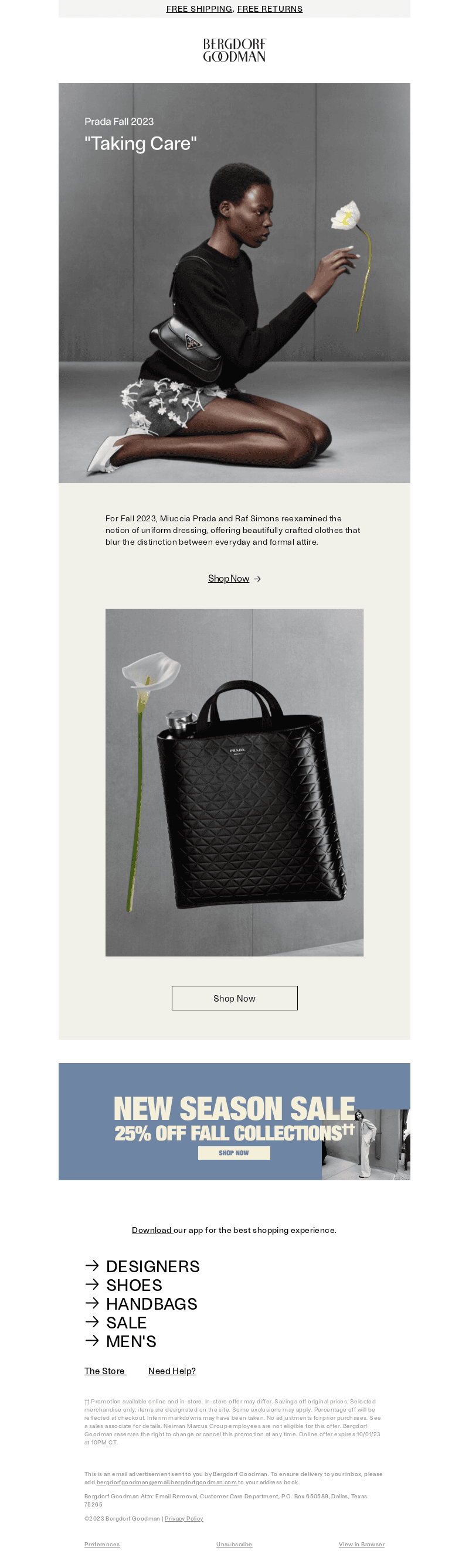 New: PRADA Fall 2023 ​