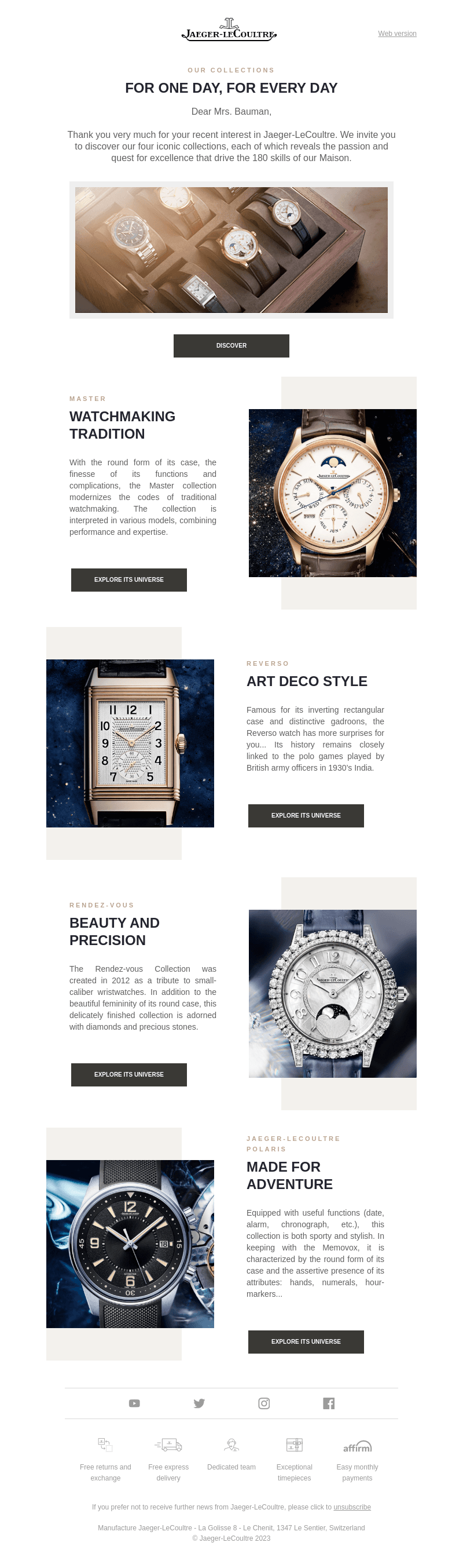 Discover our collections