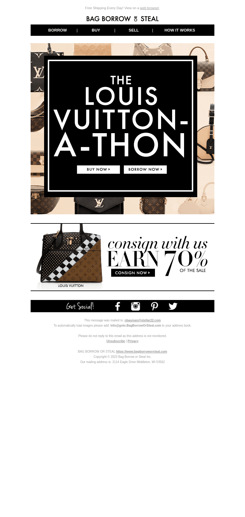 The Louis Vuitton-A-Thon | Ends @ Midnight