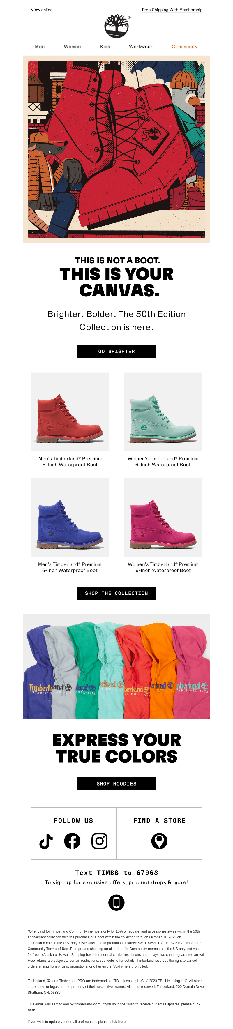 This Is Not A Boot. This Is Your Canvas.