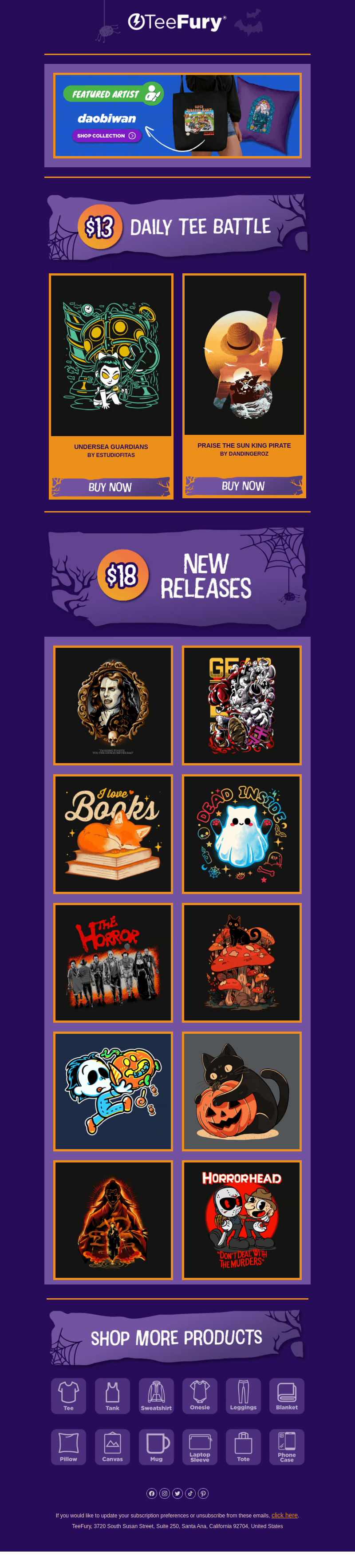 The $13 Daily Tee Battle