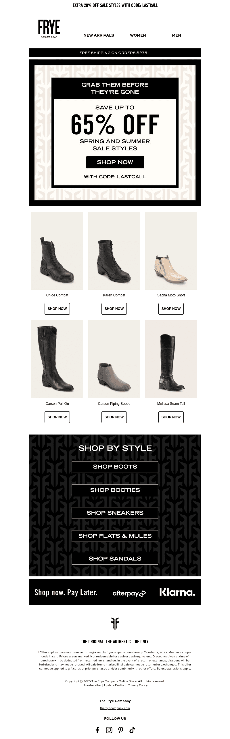 Sale Starts NOW! 🎉