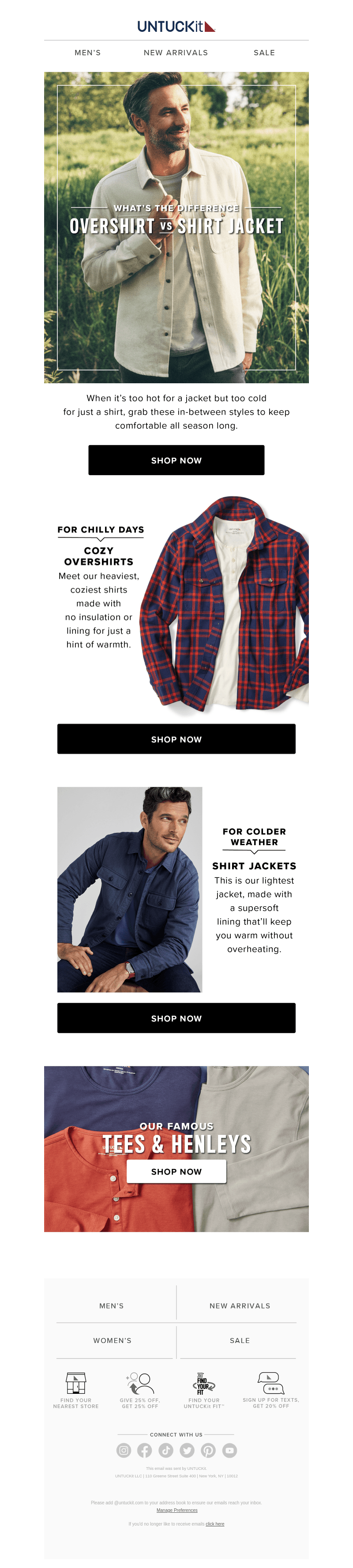 What’s The Difference? Overshirt vs. Shirt Jacket