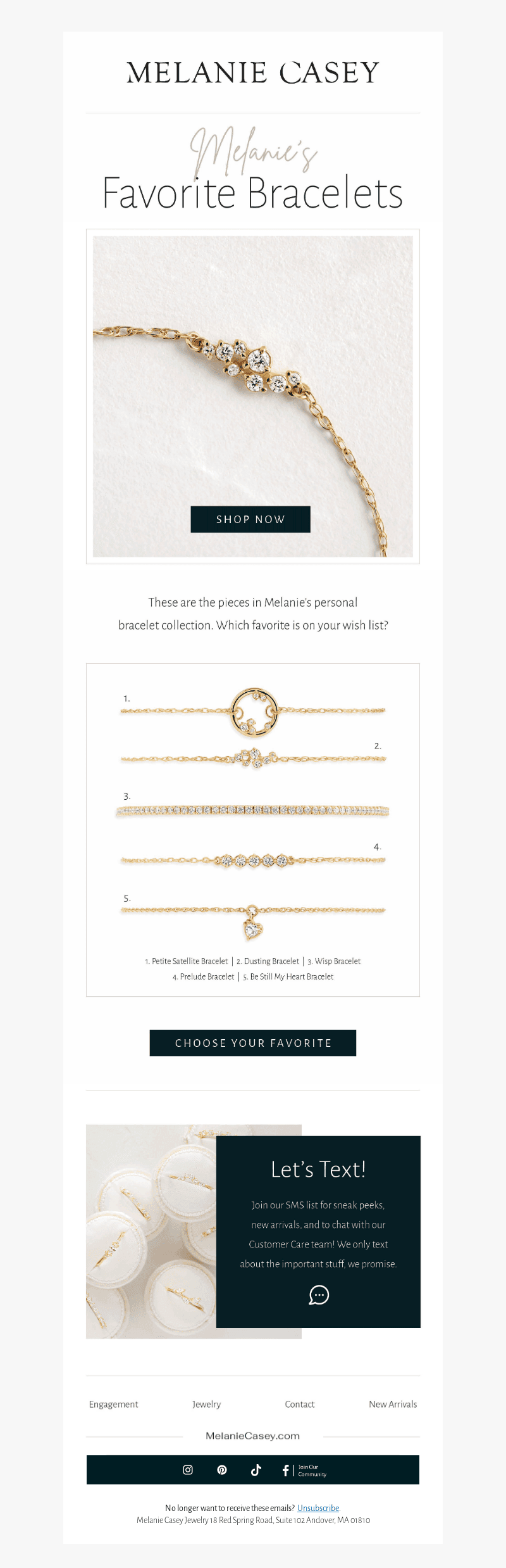 Melanie's Top Bracelet Picks!