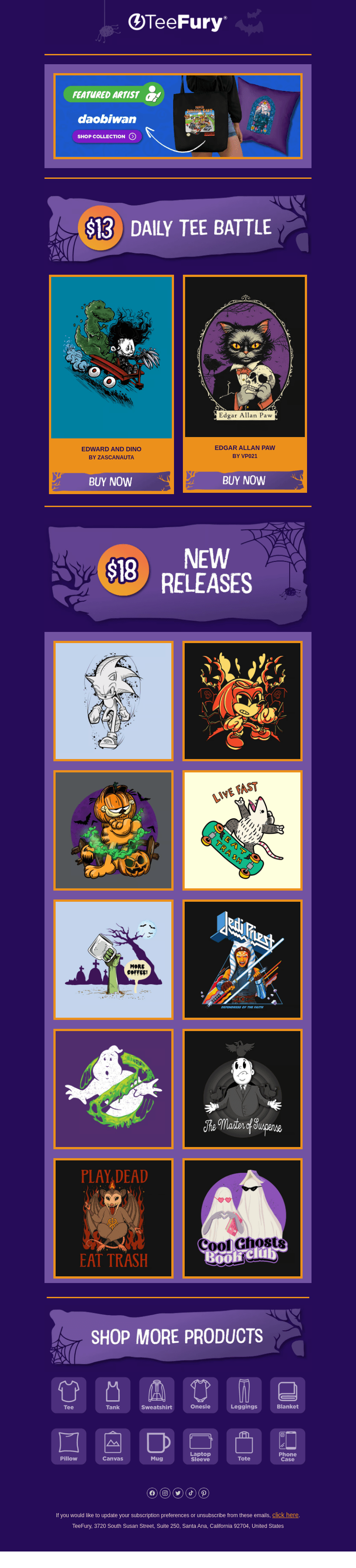 The $13 Daily Tee Battle