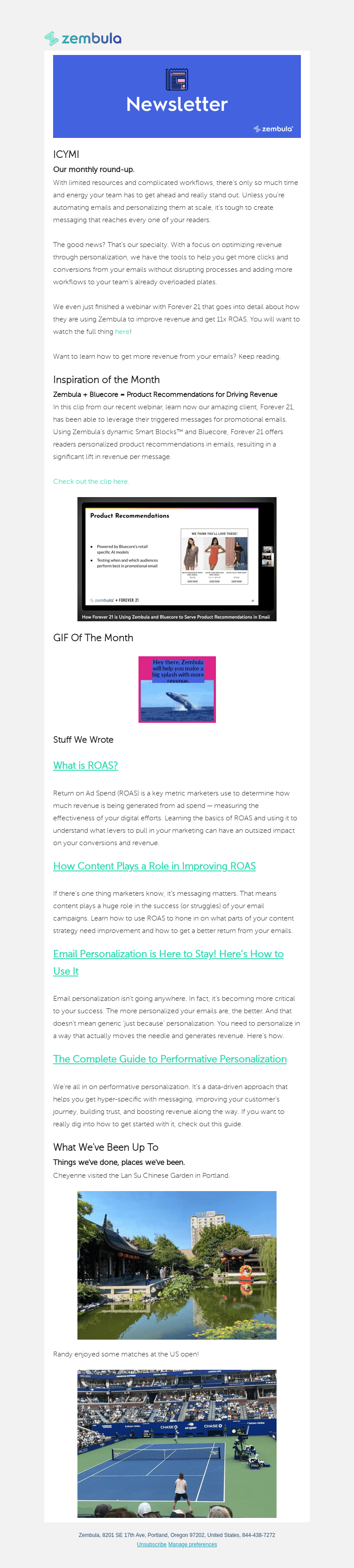 Want a better return from your email?