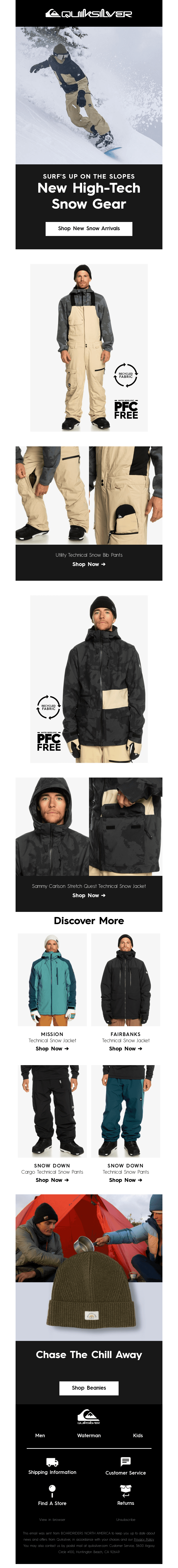 New Snow Gear |  Elevate Your Winter Game