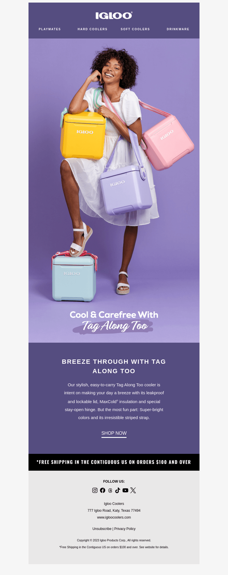 Breeze through with Tag Along Too 💜