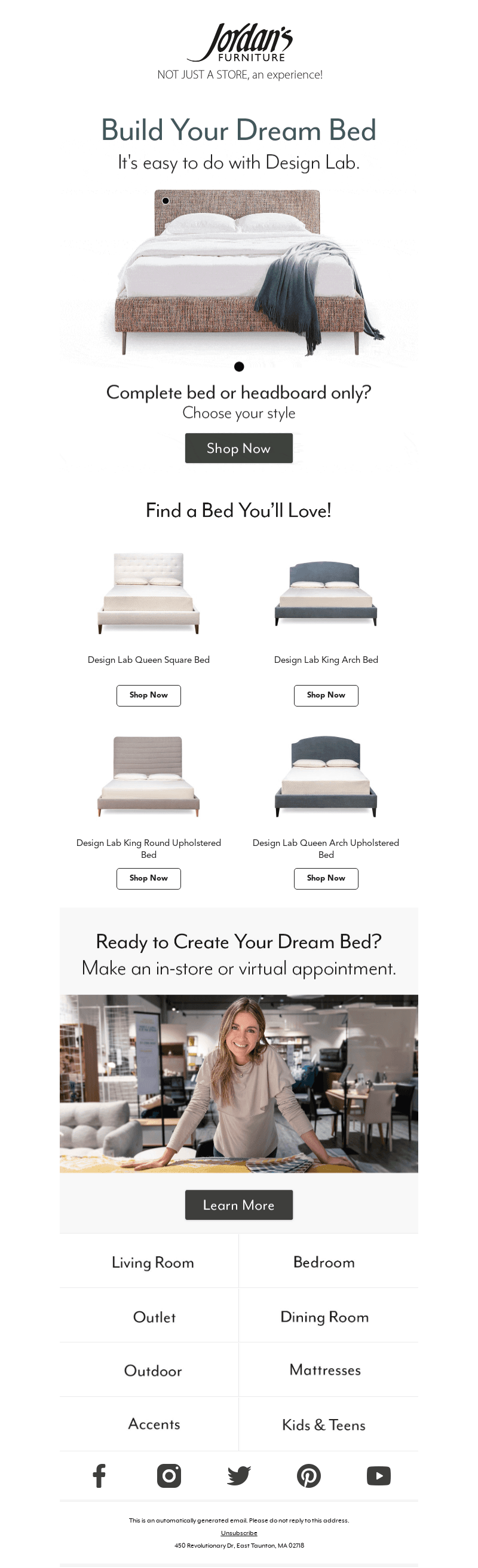 Customize your bed and make it YOU with Design Lab!