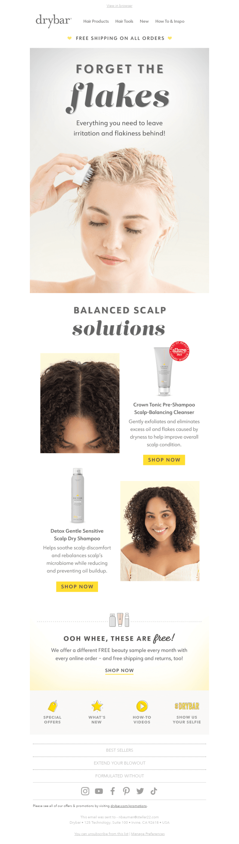 Flaky, Irritated Scalp? We Can Help!