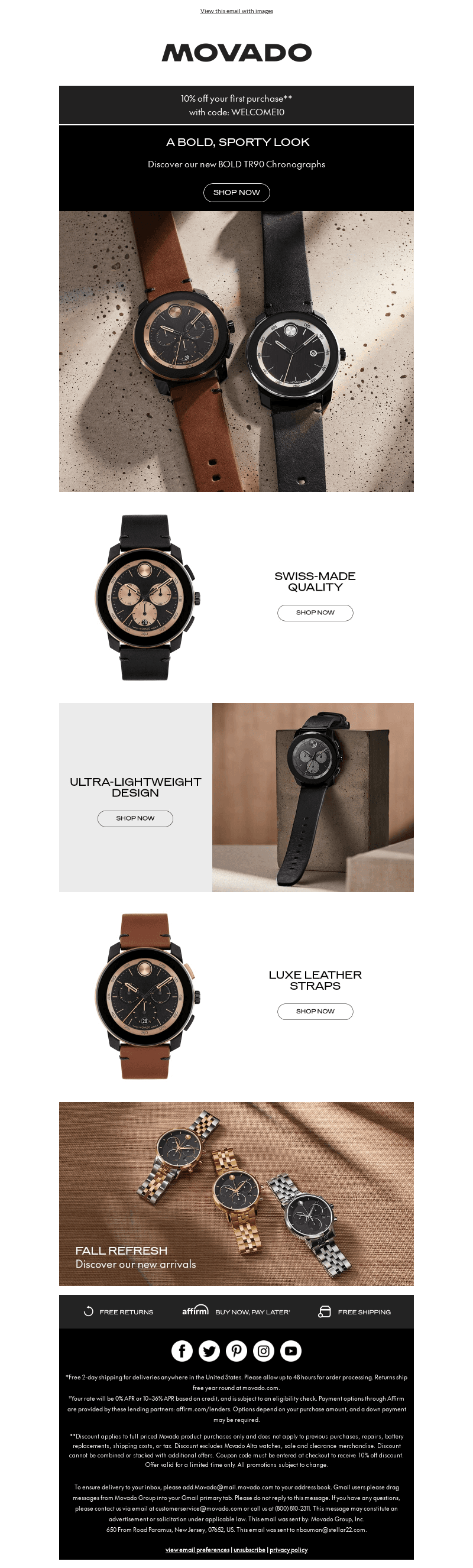 This Just In: New TR90 Chronographs