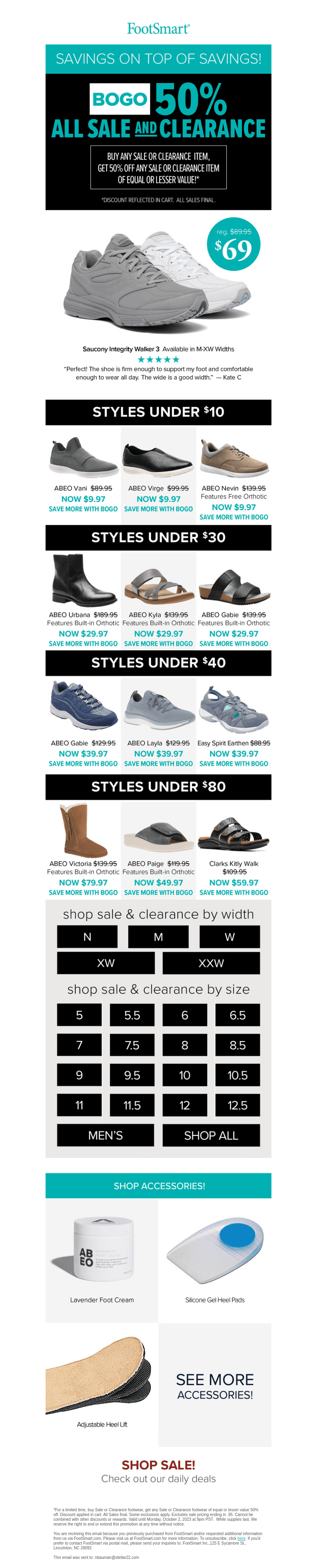 Bundle & SAVE! BOGO 50% Off Weekend Sale 👟👢