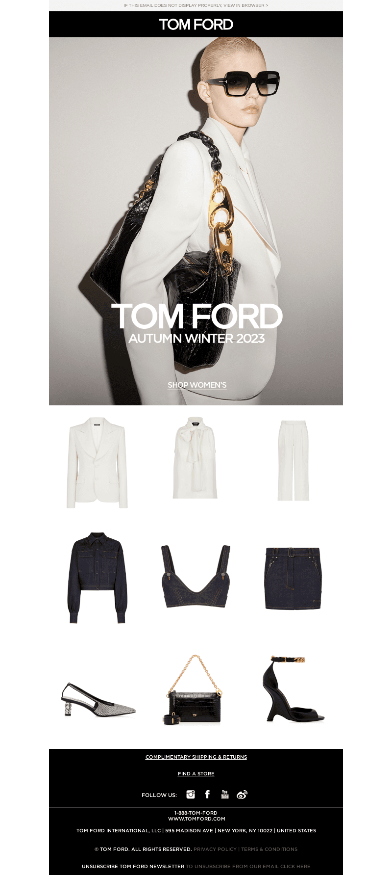 WOMEN’S FALL ARRIVALS