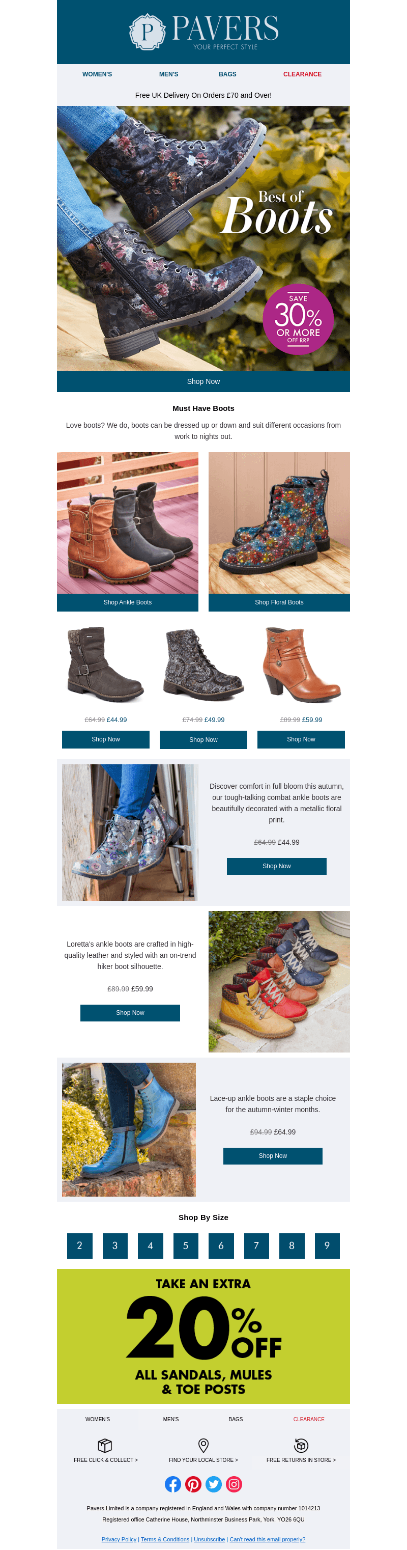 Boot season is here