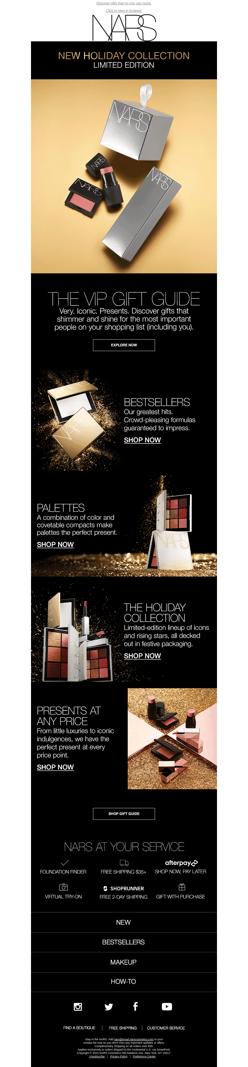 It's arrived: The VIP Gift Guide.