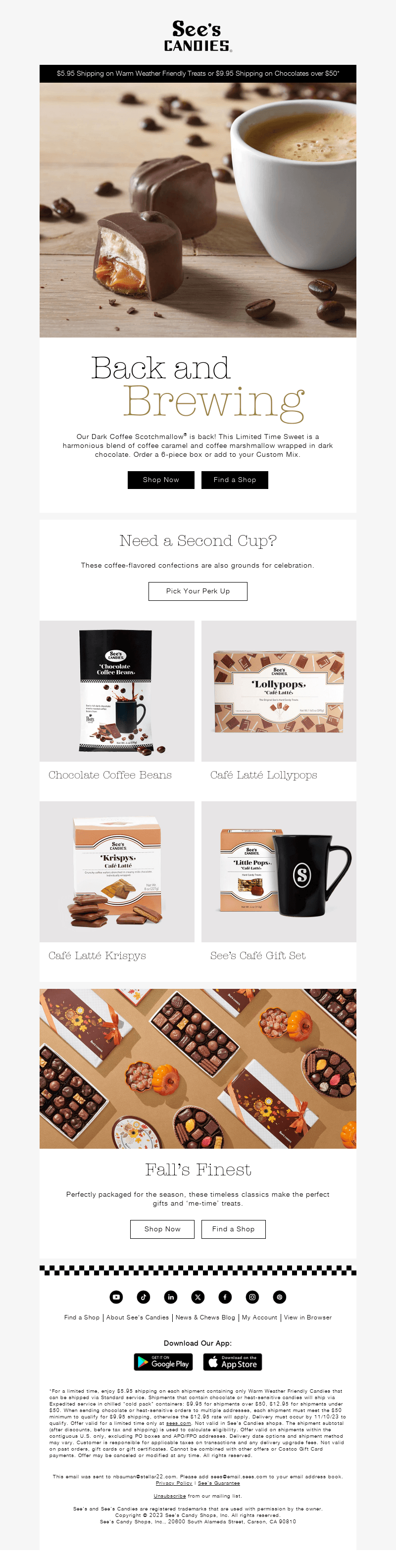 Get It Before It's Gone: Dark Coffee Scotchmallow! ☕🍫
