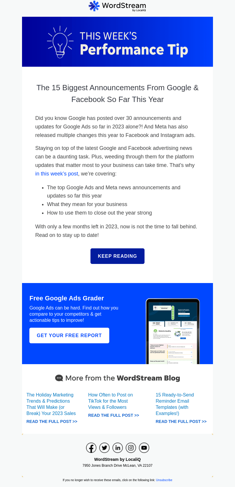Are you prepared for the latest Google and Facebook changes?