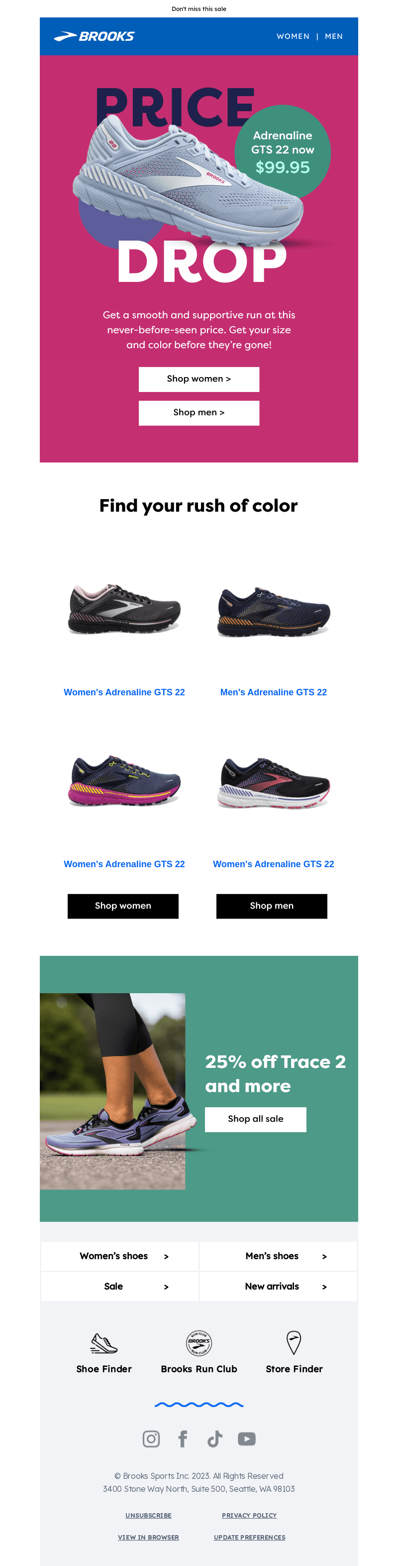 Psst… $40 off the Adrenaline GTS 22