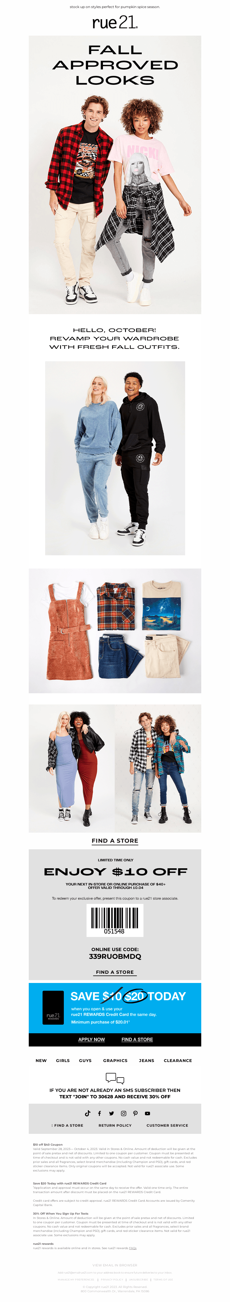 hello, October 👋 hello, NEW fall outfits