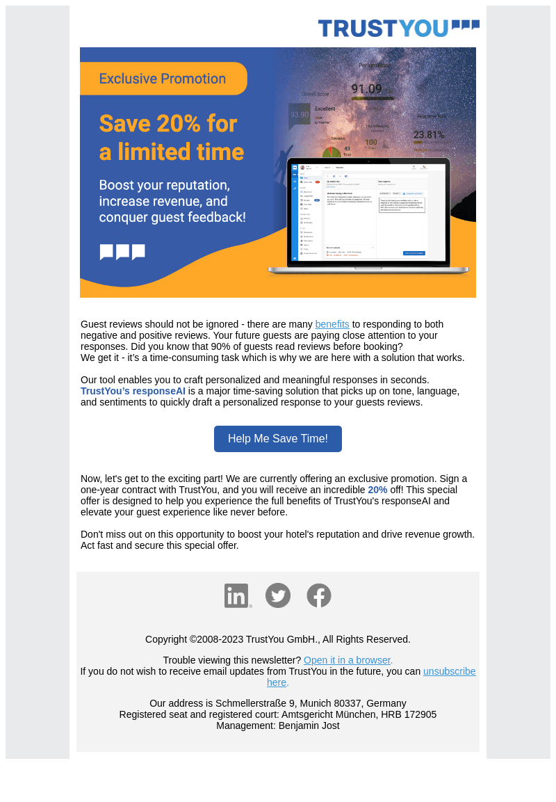 Elevate Your Guest Experience – Exclusive Promotion Inside!