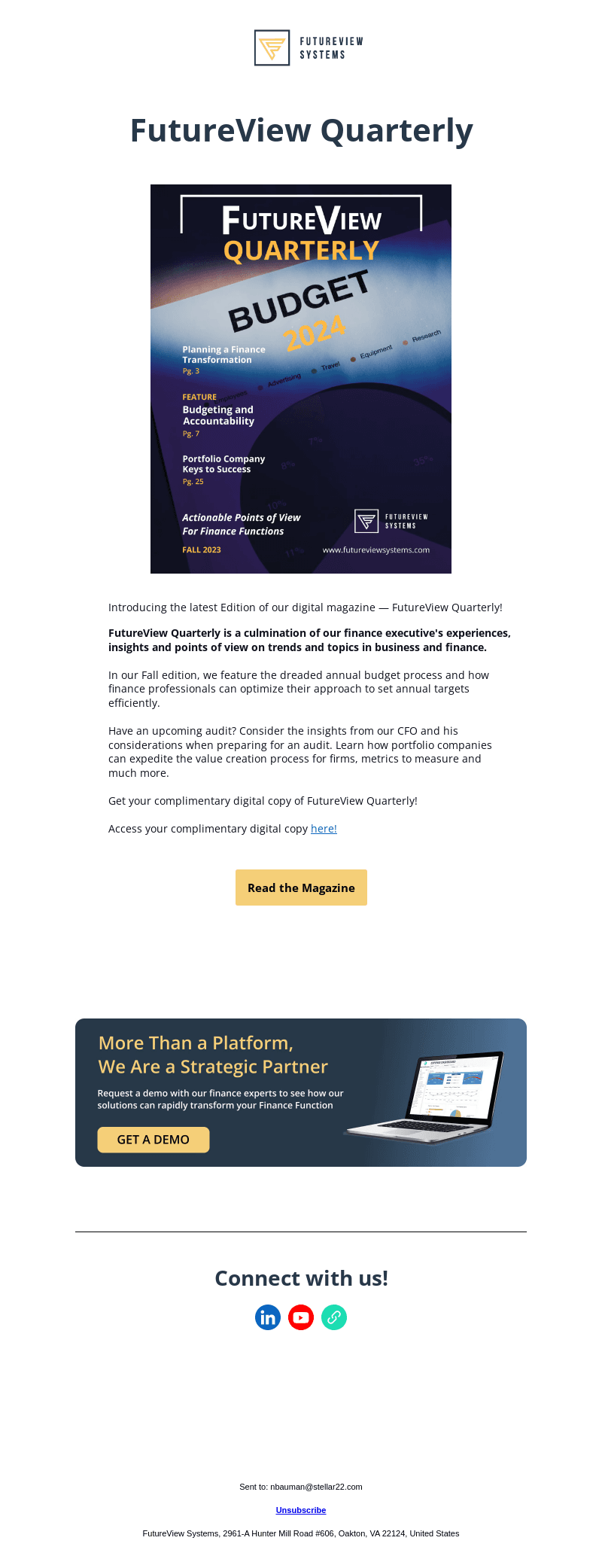FutureView Quarterly Digital Magazine: Budgeting Processes, Audit Prep and More!