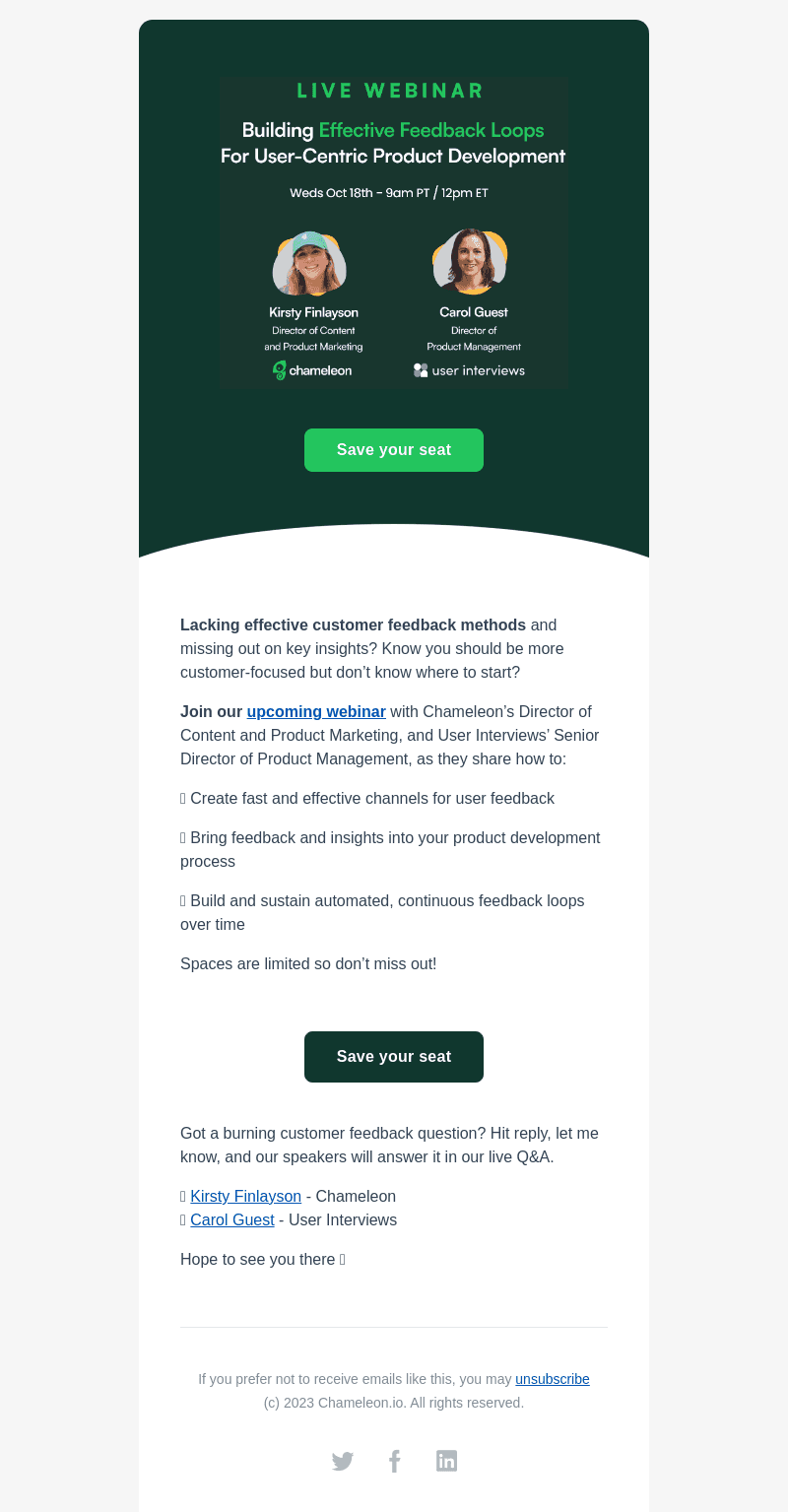 Learn how to master customer feedback loops, without working harder