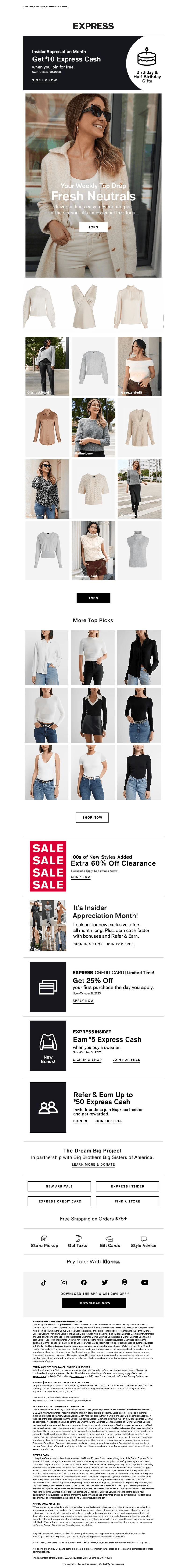 TOP DROP: put your wardrobe in neutral