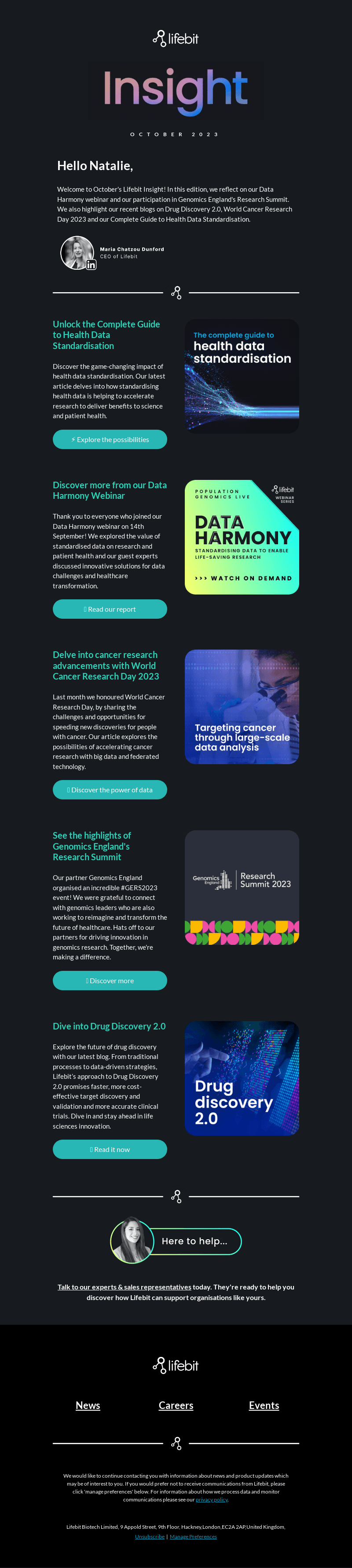 🚀 Lifebit Insight - October 2023 🧬🌟