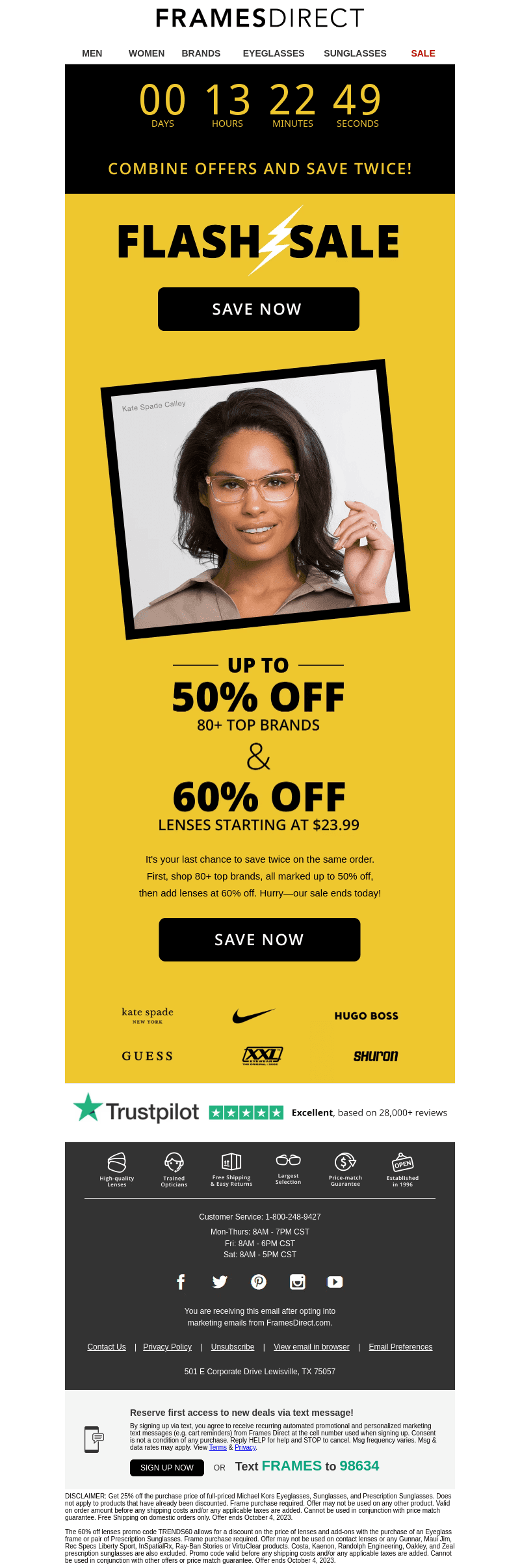 It’s the FINAL DAY To Save On Lenses