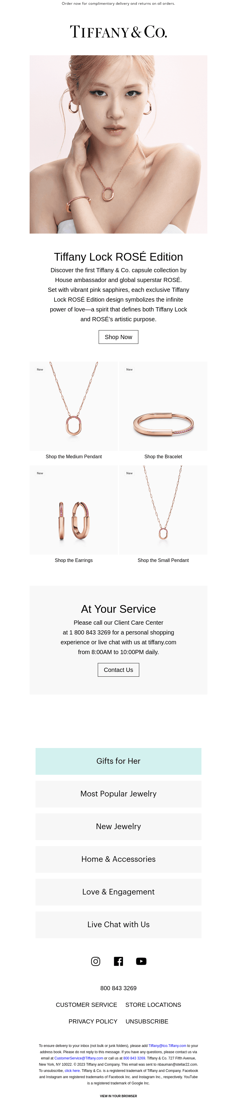 It’s Here: Tiffany Lock ROSÉ Edition