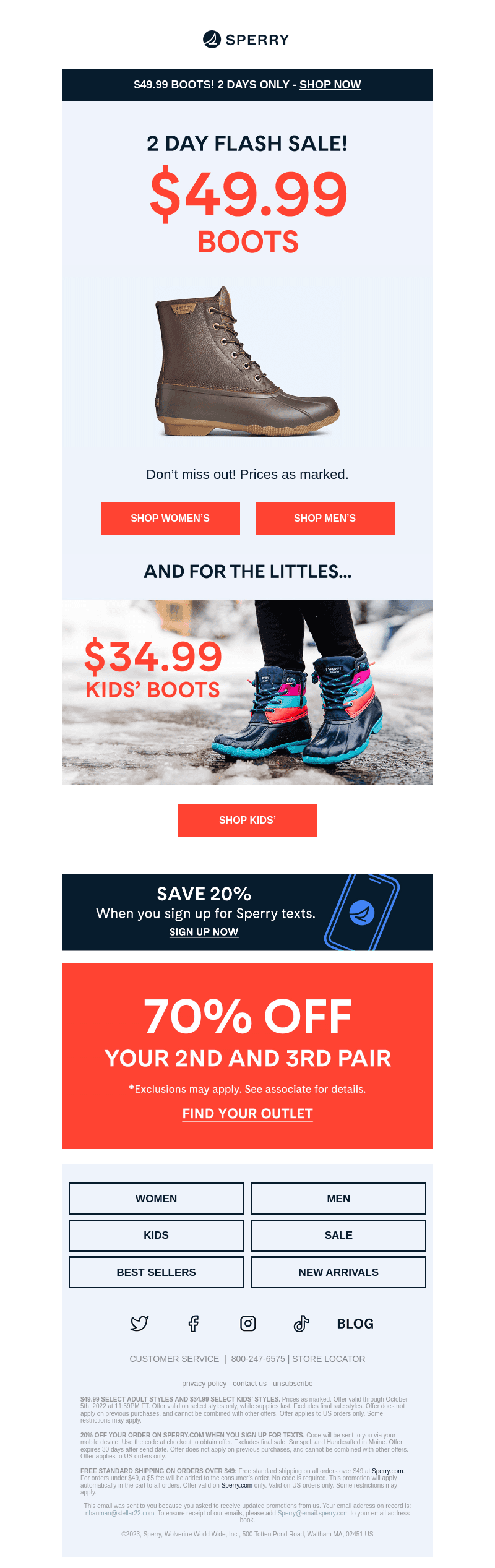 4 hrs left to get boots under $50!
