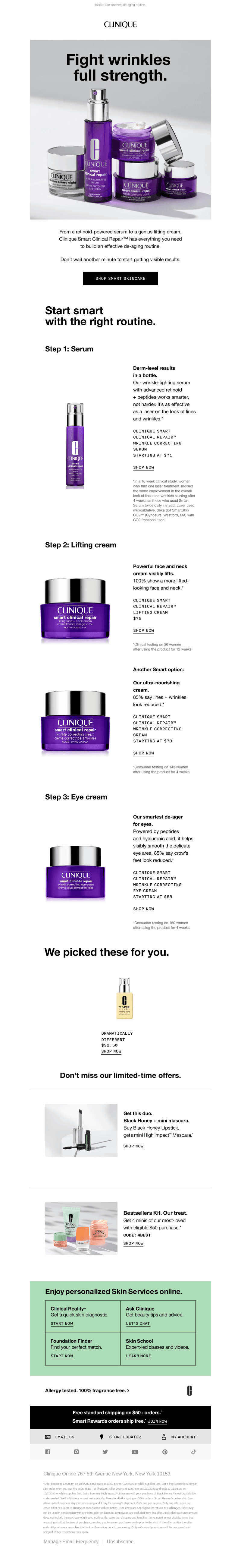 Retinoid-powered serum plus more de-agers.