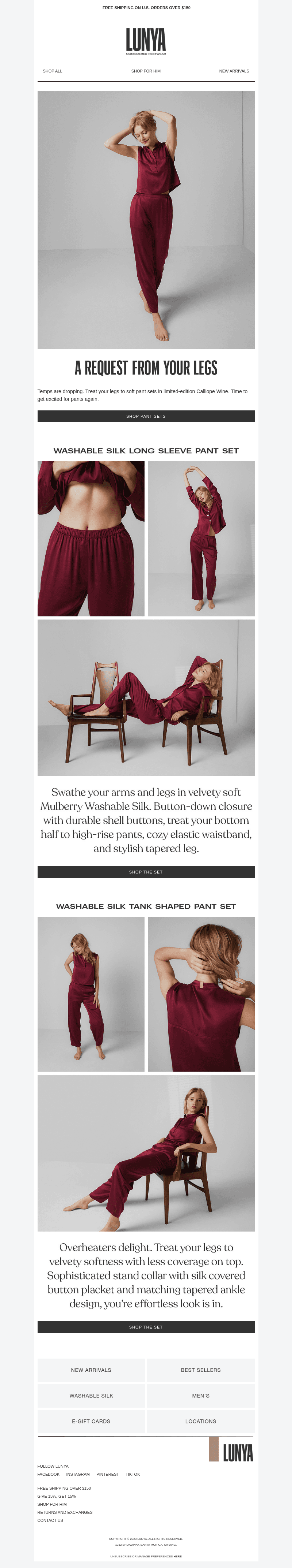 Get excited for pants