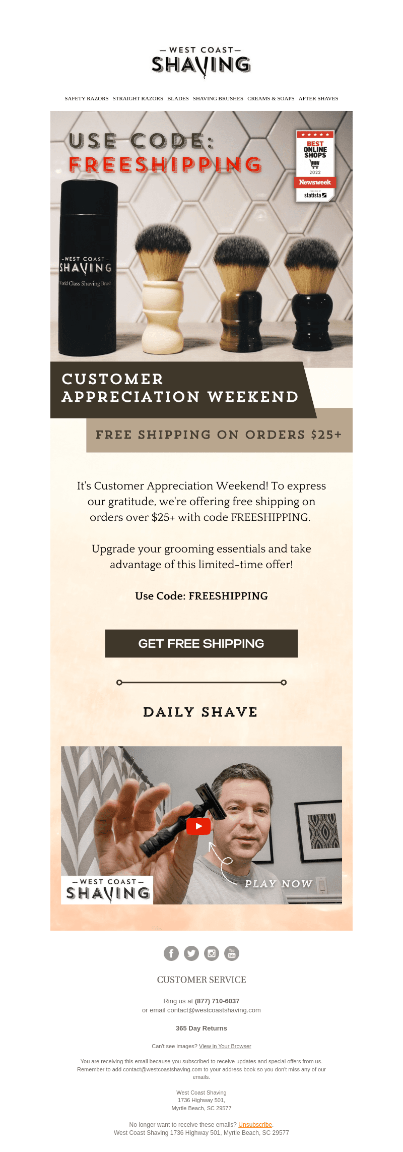 🎉 Customer Appreciation Weekend 🎉