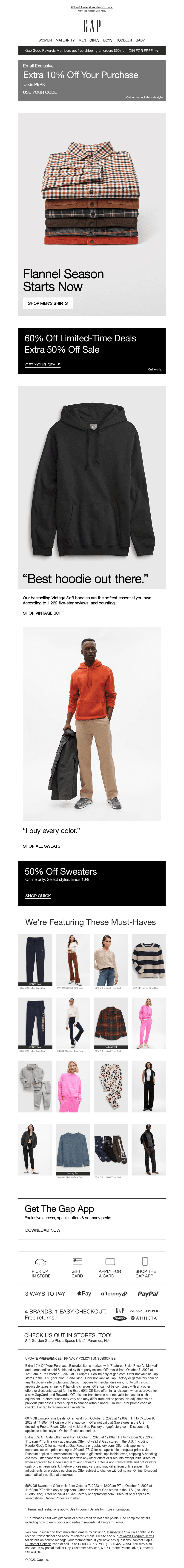 Your comfiest shirt is here + email-only EXTRA 10% OFF