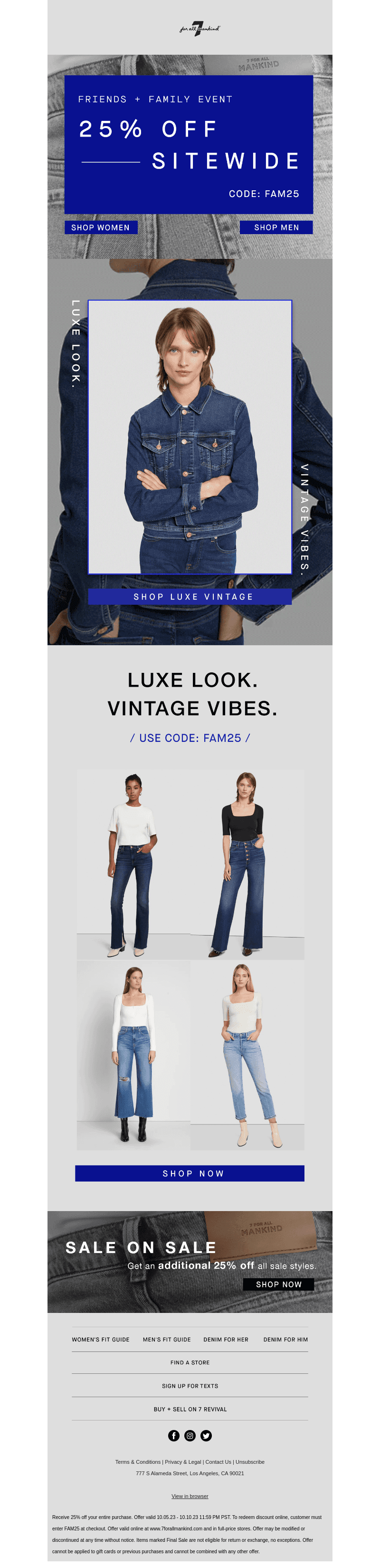 Luxe Vintage - Now 25% Off