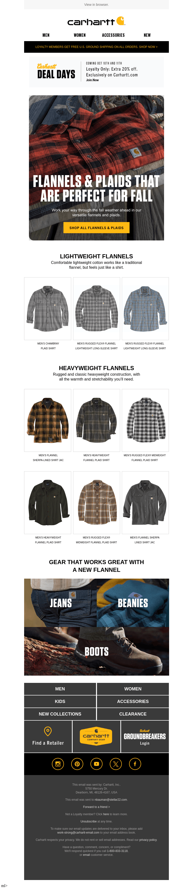 Fall is flannel season