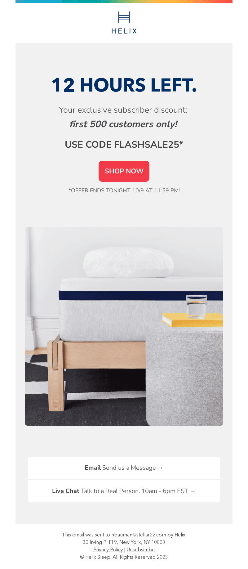 Last chance for 25% off!