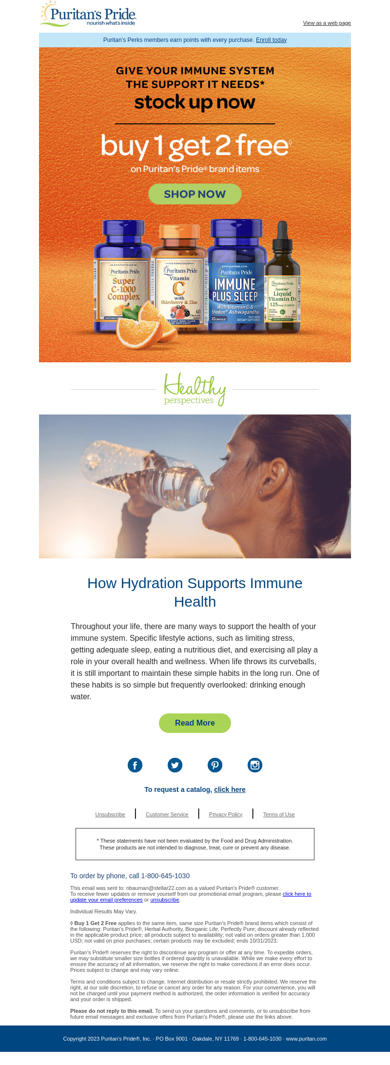 Stock up on Immune Support