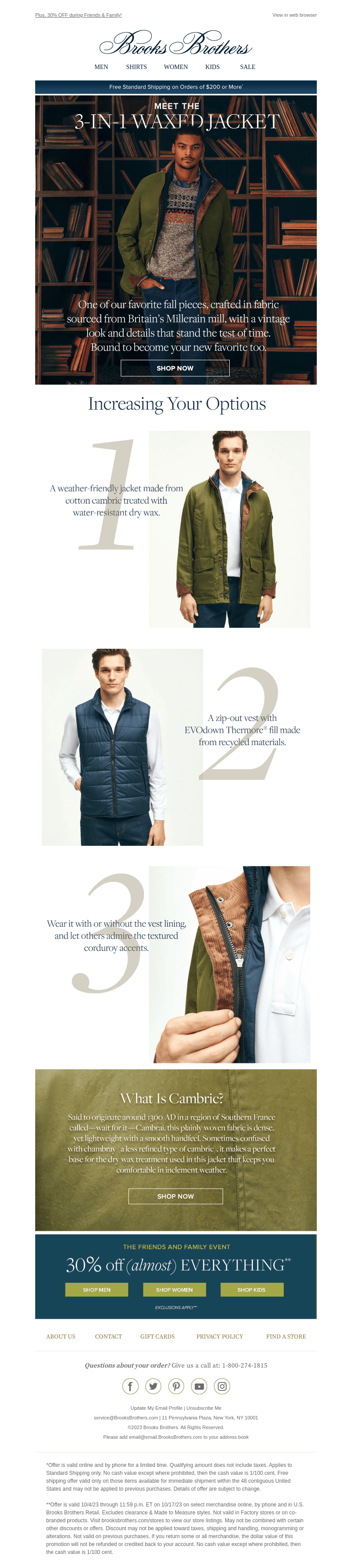 Introducing the 3-in-1 Waxed Jacket