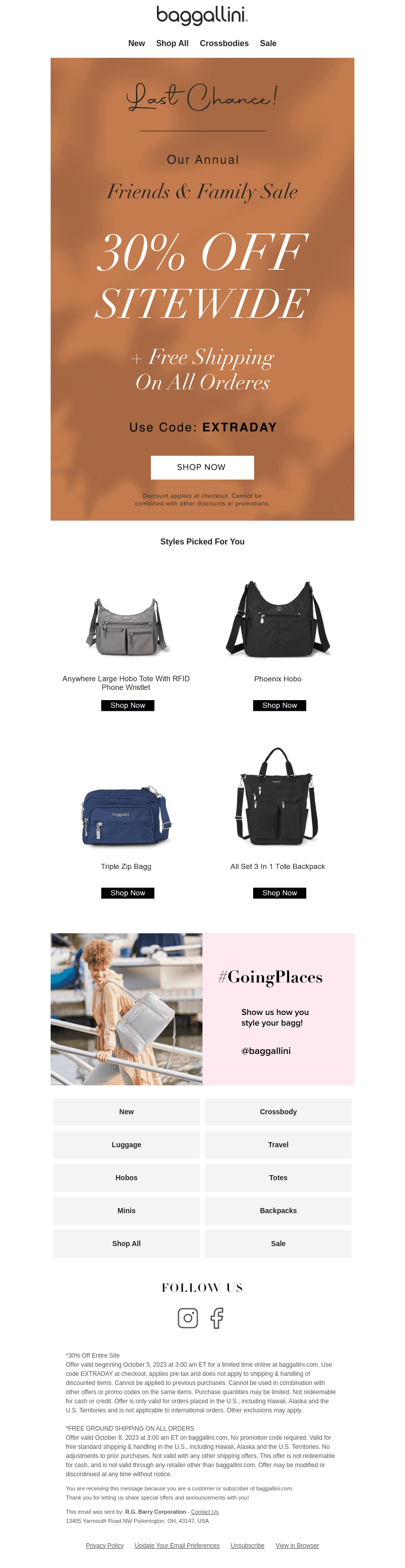 Final Hours—30% off Sitewide + Free Shipping